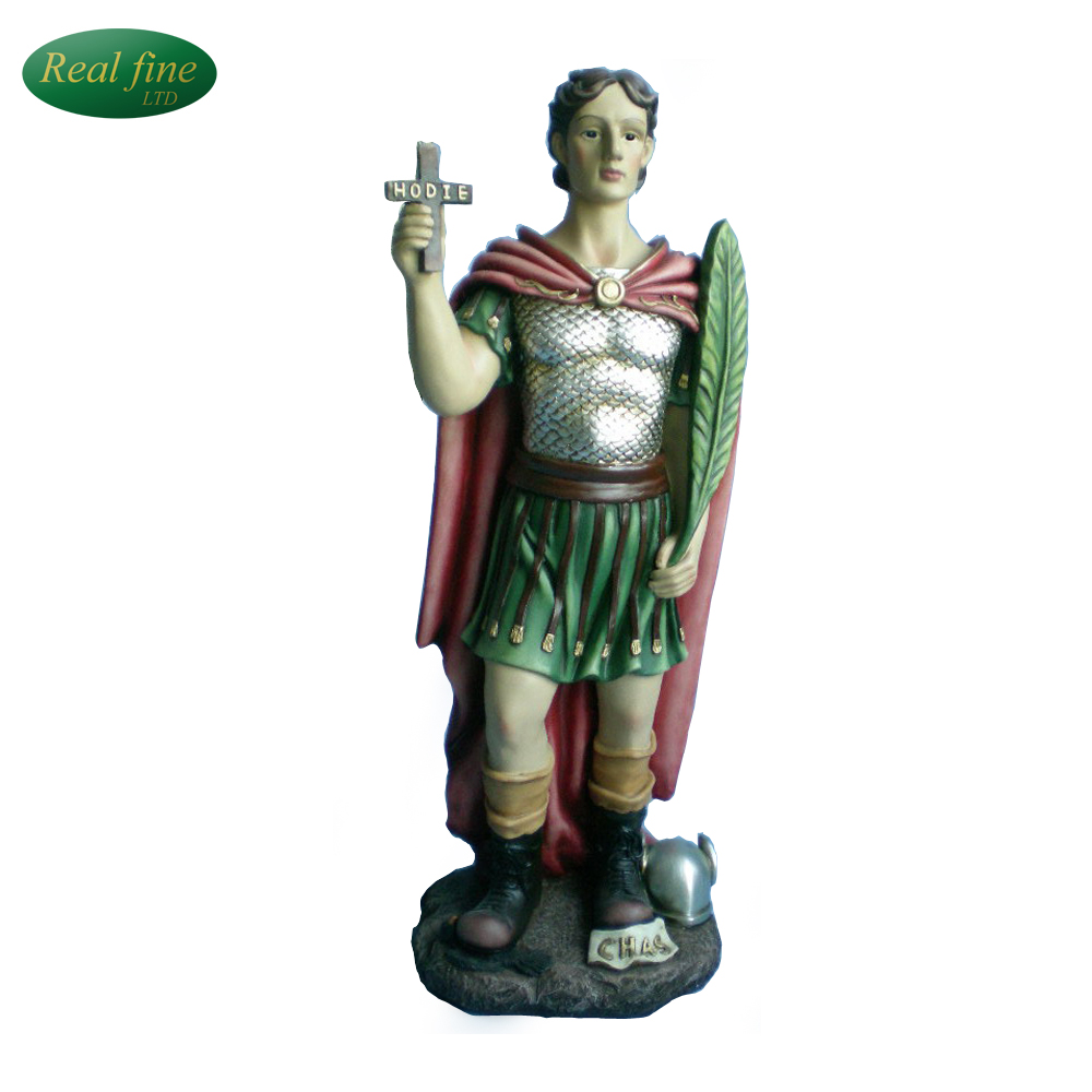 Resin Religious Saint Expedit Statue For Sale