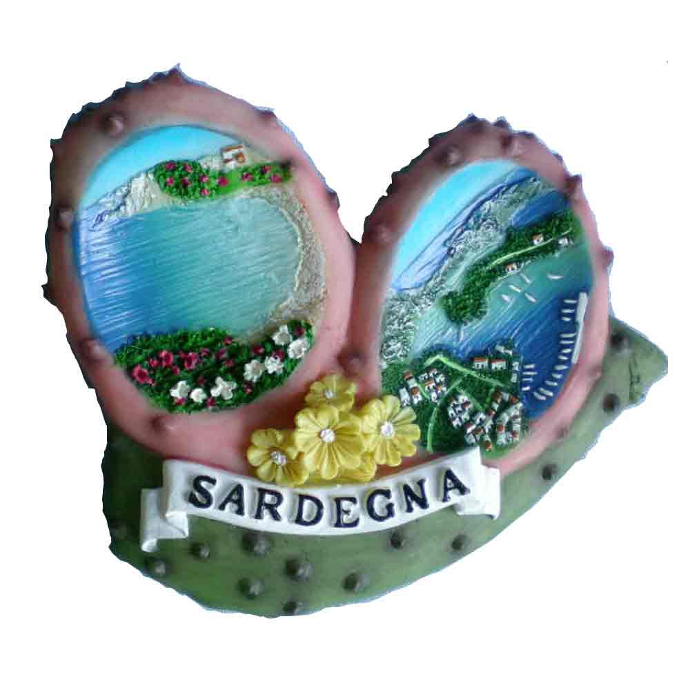 Custom Design Sardegna Souvenir Fridge Magnets for Home Decoration