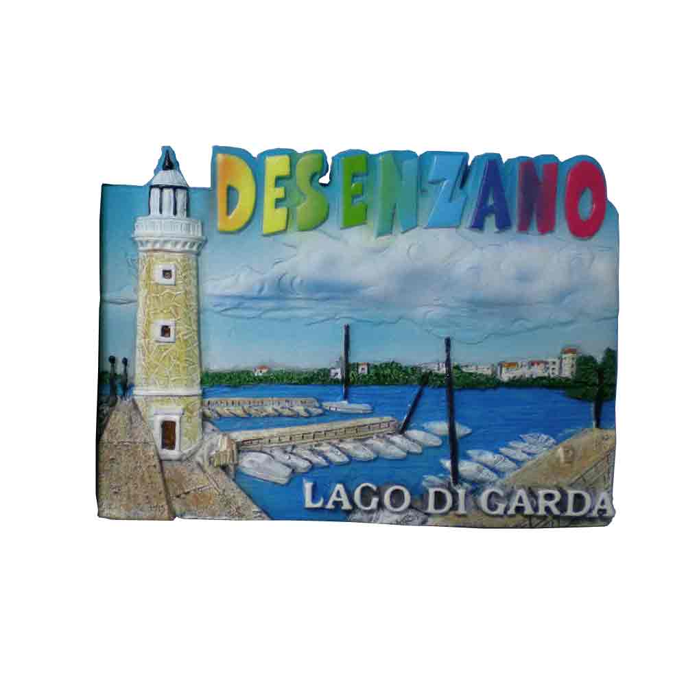 Wholesale Custom Design Desenzano Tourist Souvenir Fridge Magnet