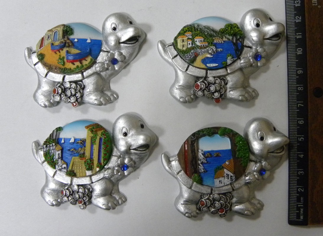 Custom 3D Souvenir Resin Cute Animal Design Fridge Magnet for Decoration