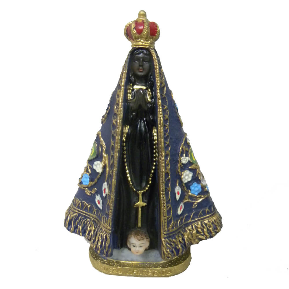 Resin Religious Brazil Virgin Mary Statue for Christmas Decoration