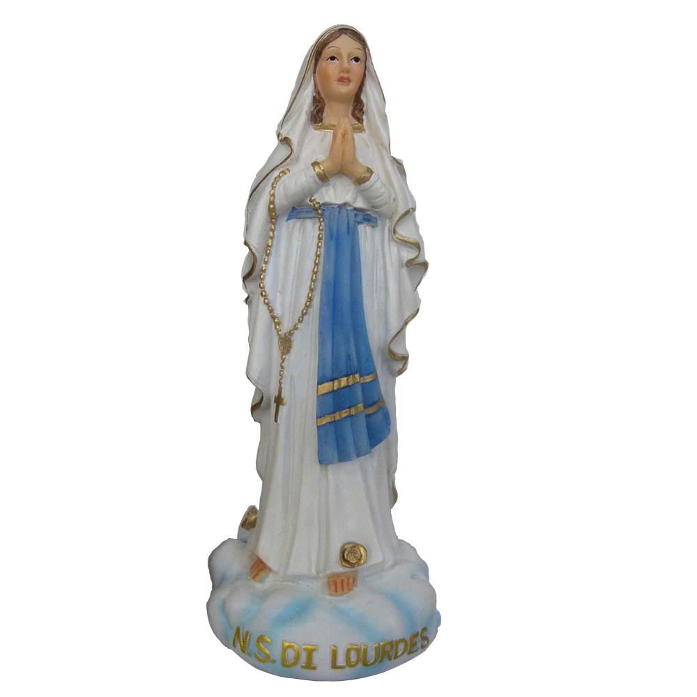 New Products Resin White Virgin Mary Statues