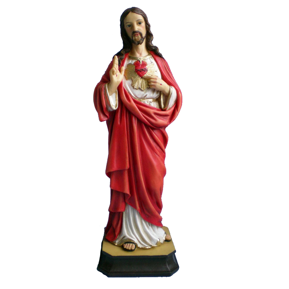 Home Decoration Handmade Custom Resin Europe Jesus Statue Gift