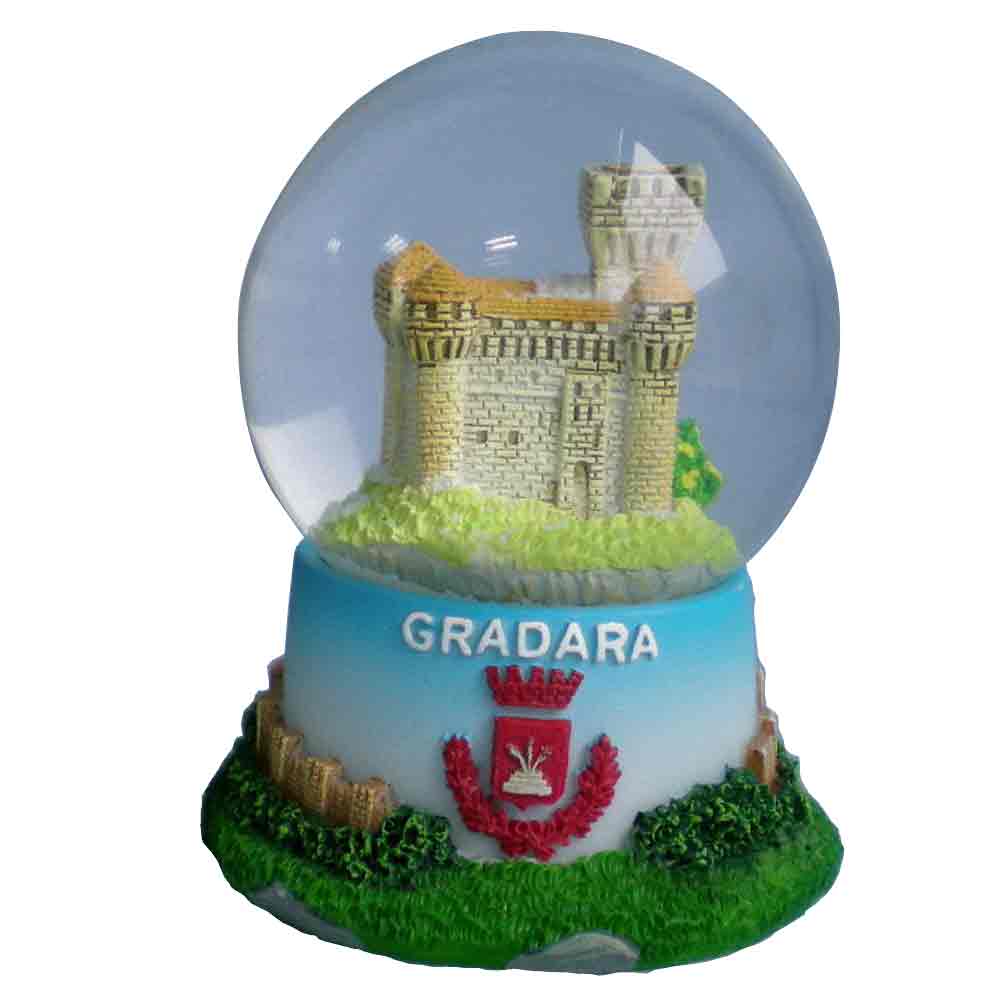 Wholesale Custom Souvenir Gradara Snow Globe