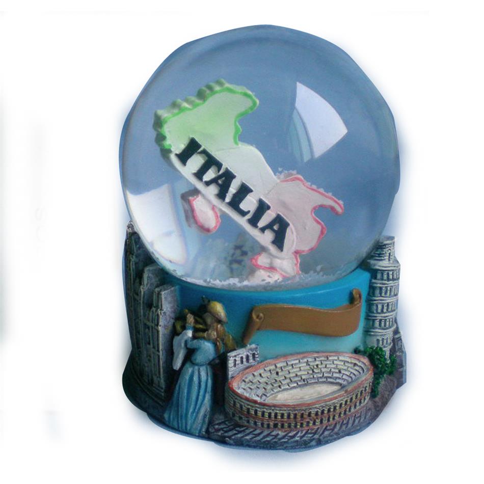 Custom Souvenirs Resin Italy Style Snow Globe for Sale