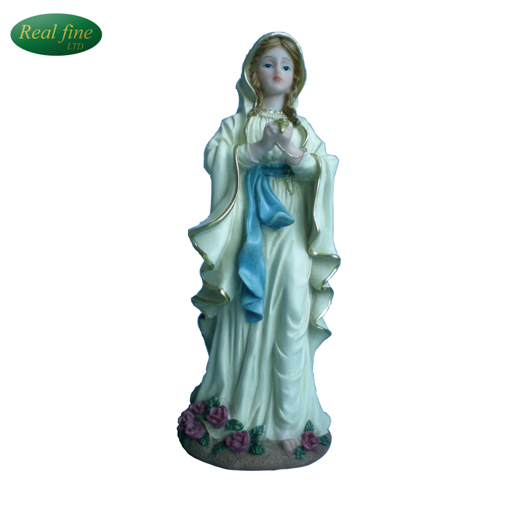 High quality resin our lady virgin statue for decoration