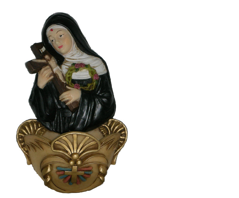 resin religious holy water home decoration