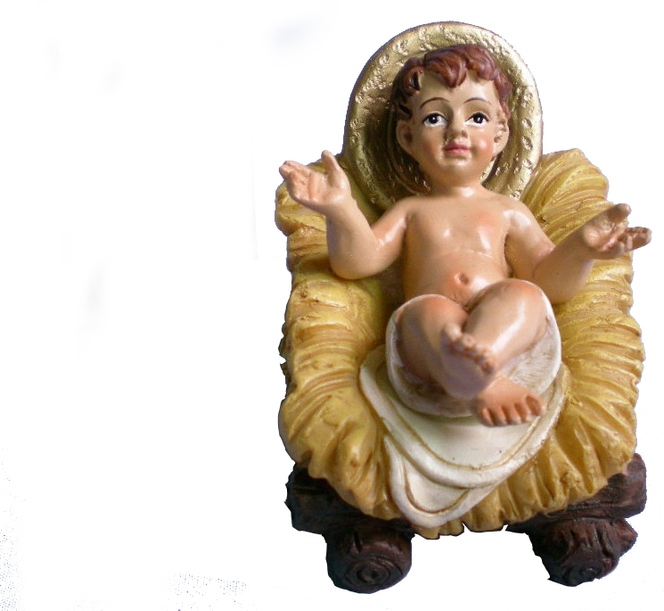 Handmade Baby Jesus Christmas Resin Crafts