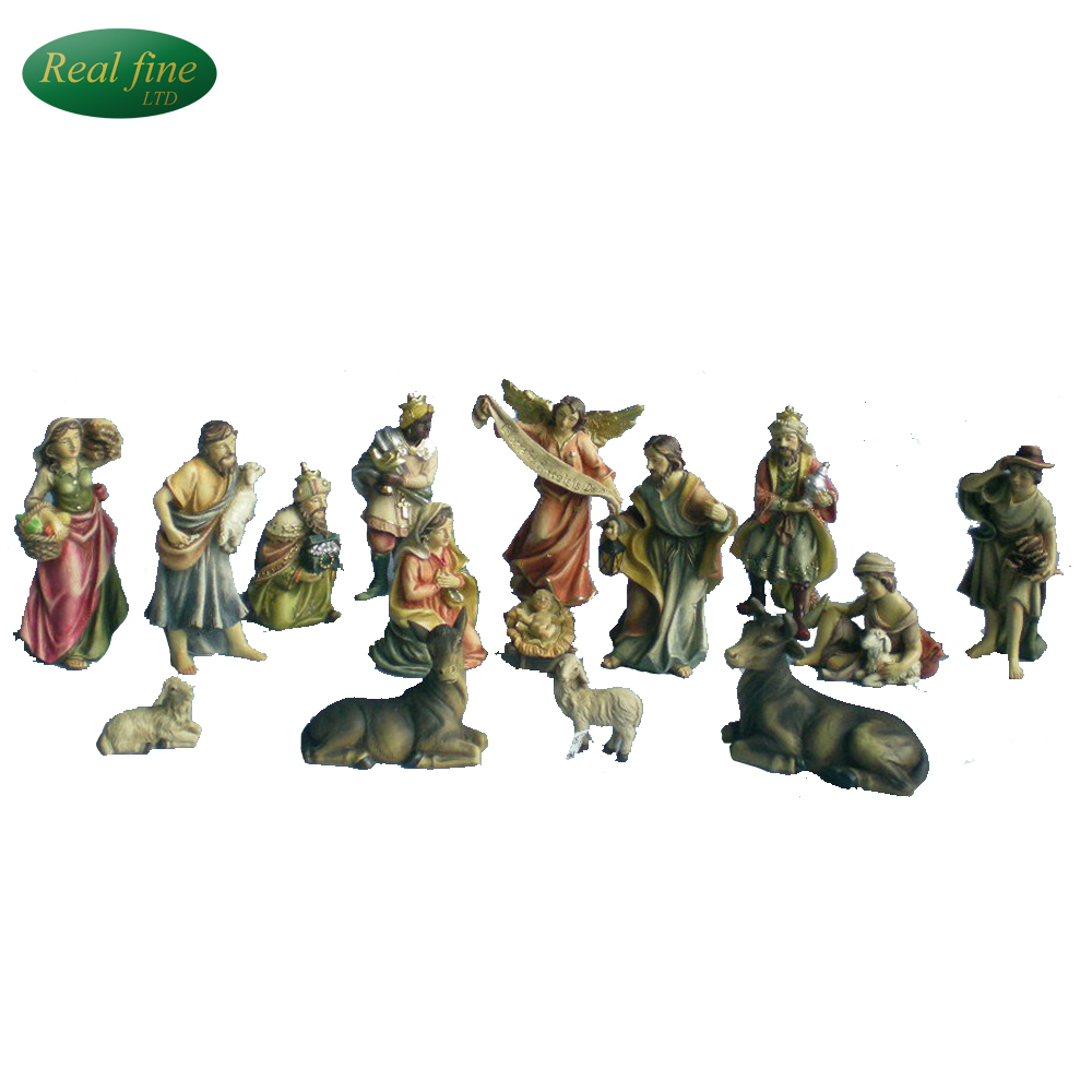 customized religious christmas polyresin nativity sets