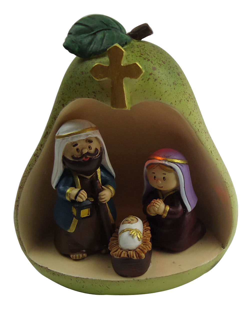 Modern Holy Family Polyresin Christian Statue Nativity Set