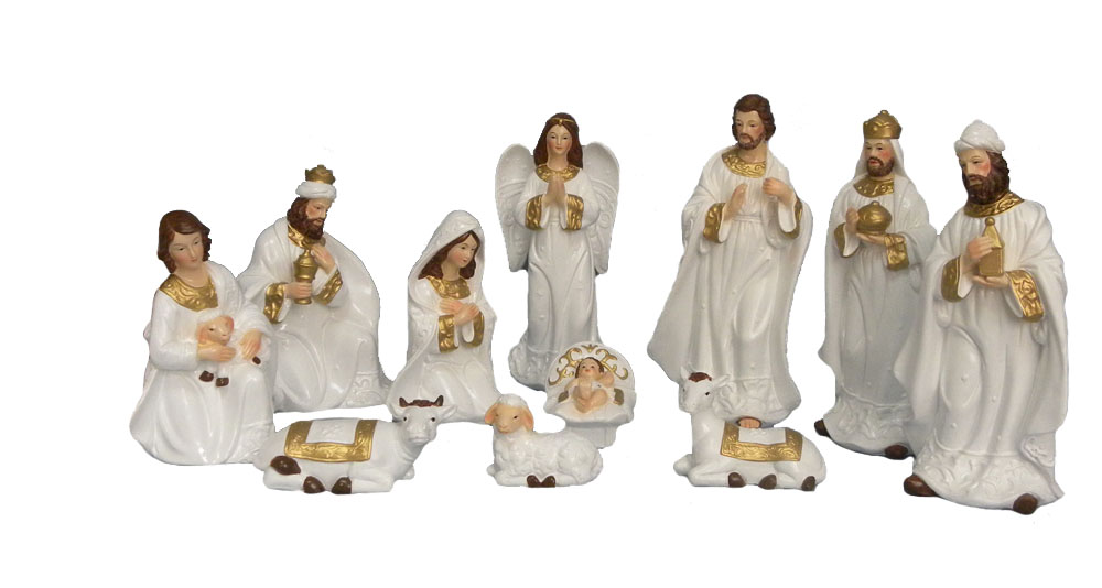 hot sale custom religious item resin nativity scene figurine